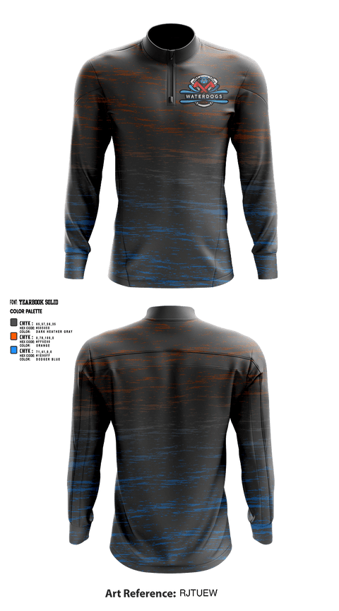 Quarter Zip Jacket, Hutchinson, , Teamtime, Team time, sublimation, custom sports apparel, team uniforms, spirit wear, spiritwear, sports uniforms, custom shirts, team store, custom team store, fundraiser sports, apparel fundraiser