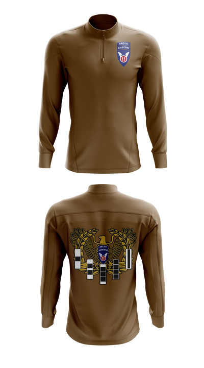 11th ABN DIV WO 32210325 Quarter Zip Jacket - 41
