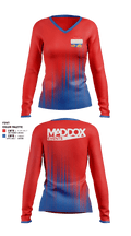 Der Fliegende Holländer 21797976 Women's Long Sleeve V-neck Shirt -1 1