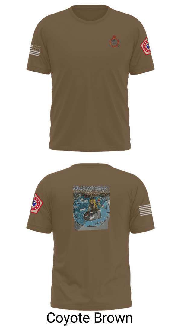 Short Sleeve Performance Shirt, 34th DSB, Army, Teamtime, Team time, sublimation, custom sports apparel, team uniforms, spirit wear, spiritwear, sports uniforms, custom shirts, team store, custom team store, fundraiser sports, apparel fundraiser