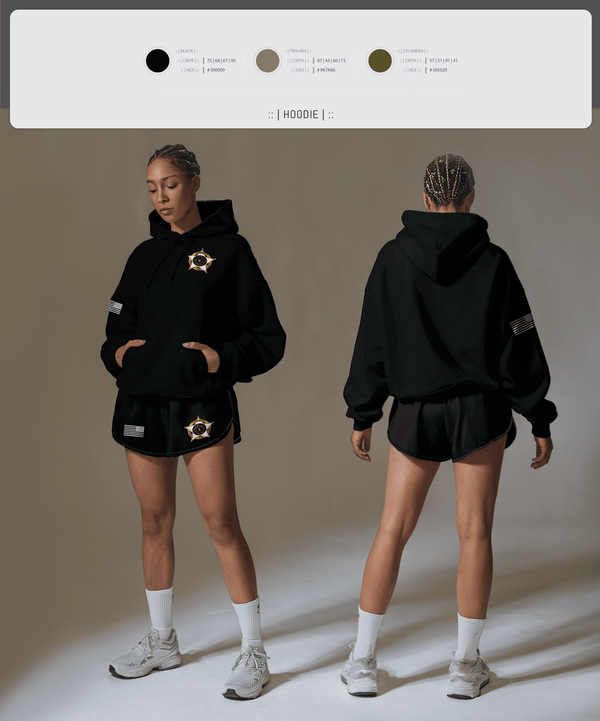 Hoodie, Deputy Cleveland, Police, Teamtime, Team time, sublimation, custom sports apparel, team uniforms, spirit wear, spiritwear, sports uniforms, custom shirts, team store, custom team store, fundraiser sports, apparel fundraiser