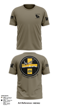 B Co 766 EN BeB 1st Platoon Armored Turtles Short Sleeve Performance Shirt - 1