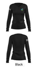Multiplicación de Discípulos 85456462 Women's Long Sleeve V-neck Shirt - 35