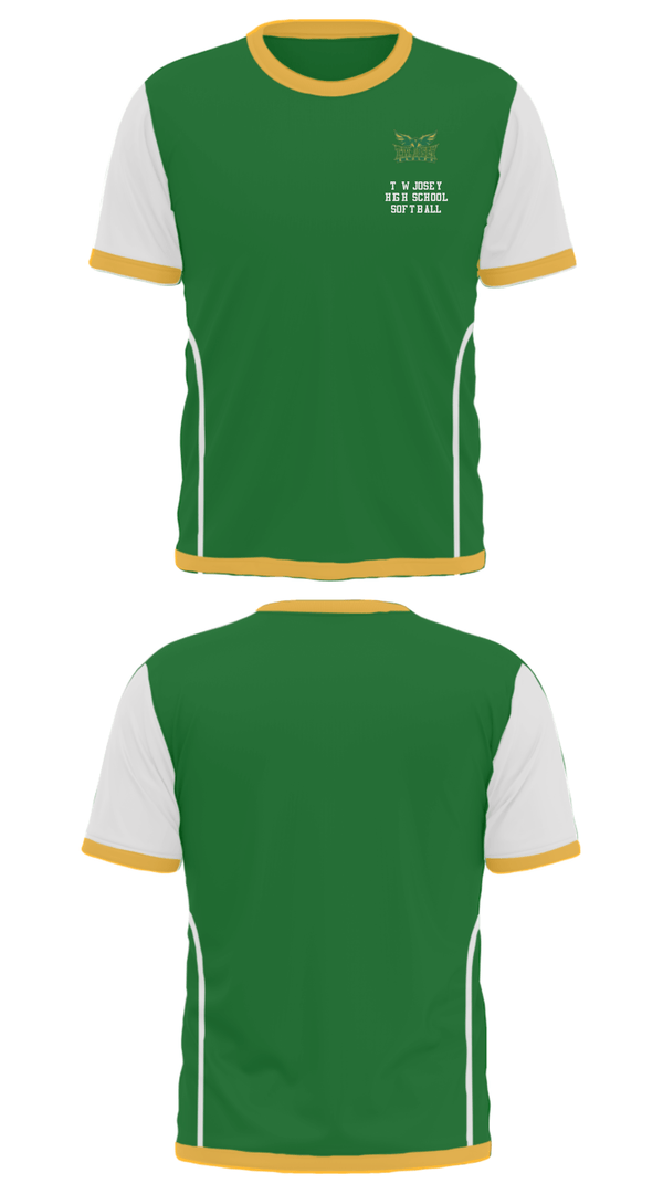 Short Sleeve Performance Shirt, T W Josey High School Softball, Softball, Teamtime, Team time, sublimation, custom sports apparel, team uniforms, spirit wear, spiritwear, sports uniforms, custom shirts, team store, custom team store, fundraiser sports, apparel fundraiser