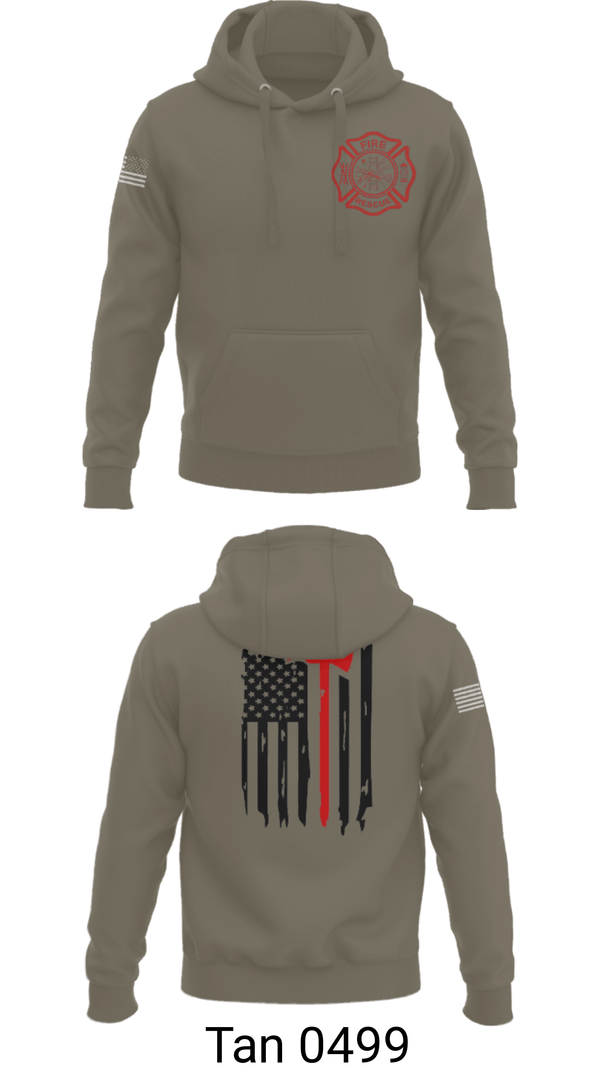 Hoodie, Okay Fire & Rescue, Fire Department, Teamtime, Team time, sublimation, custom sports apparel, team uniforms, spirit wear, spiritwear, sports uniforms, custom shirts, team store, custom team store, fundraiser sports, apparel fundraiser
