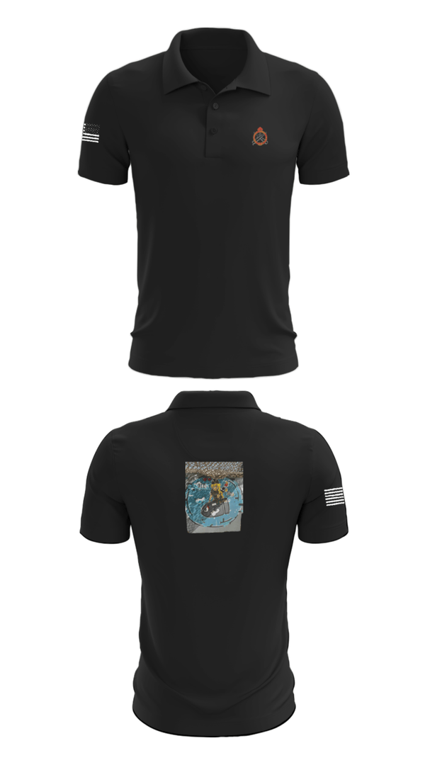 Short Sleeve Performance Polo, 34th DSB, Army, Teamtime, Team time, sublimation, custom sports apparel, team uniforms, spirit wear, spiritwear, sports uniforms, custom shirts, team store, custom team store, fundraiser sports, apparel fundraiser
