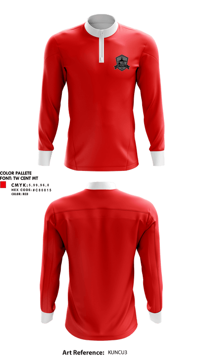 Idv 63106248 Quarter Zip Jacket - 1