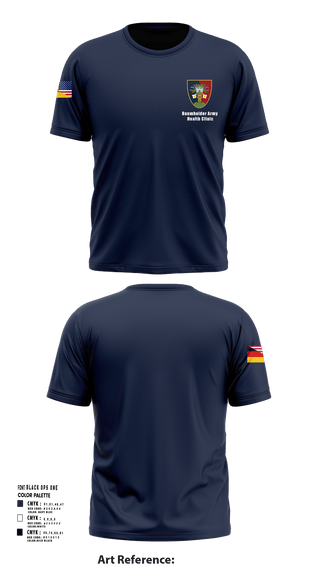 Short Sleeve Performance Shirt, U.S. Army Health Clinic - Baumholder, Army, Teamtime, Team time, sublimation, custom sports apparel, team uniforms, spirit wear, spiritwear, sports uniforms, custom shirts, team store, custom team store, fundraiser sports, apparel fundraiser
