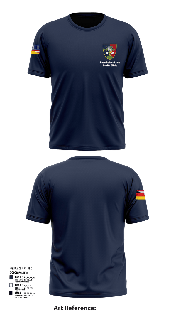 Short Sleeve Performance Shirt, U.S. Army Health Clinic - Baumholder, Army, Teamtime, Team time, sublimation, custom sports apparel, team uniforms, spirit wear, spiritwear, sports uniforms, custom shirts, team store, custom team store, fundraiser sports, apparel fundraiser