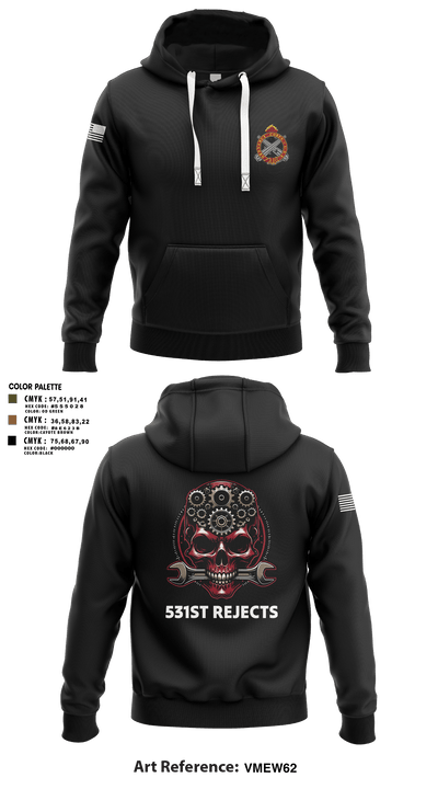 531st Hospital Center 19042289 Hoodie - 6