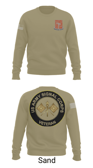 Crew Neck Sweatshirt, 440th Signal Brigade, , Teamtime, Team time, sublimation, custom sports apparel, team uniforms, spirit wear, spiritwear, sports uniforms, custom shirts, team store, custom team store, fundraiser sports, apparel fundraiser