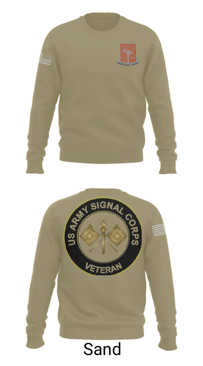 440th Signal Brigade 93602723 Crew Neck Sweatshirt - 42