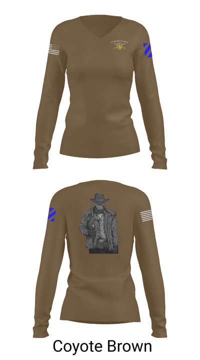 Bandoleros 86621412 Women's Long Sleeve V-neck Shirt - 17