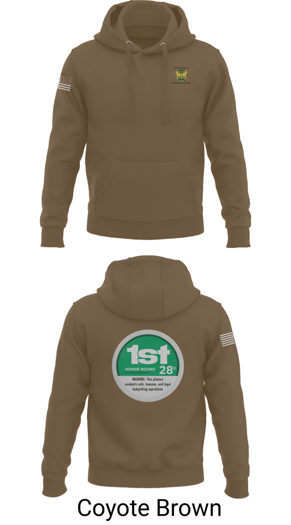 Hoodie, 28th MP Company, National Guard, Teamtime, Team time, sublimation, custom sports apparel, team uniforms, spirit wear, spiritwear, sports uniforms, custom shirts, team store, custom team store, fundraiser sports, apparel fundraiser