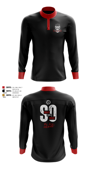 Quarter Zip Jacket, TUNNEL VIZION, Spirit Store, Teamtime, Team time, sublimation, custom sports apparel, team uniforms, spirit wear, spiritwear, sports uniforms, custom shirts, team store, custom team store, fundraiser sports, apparel fundraiser
