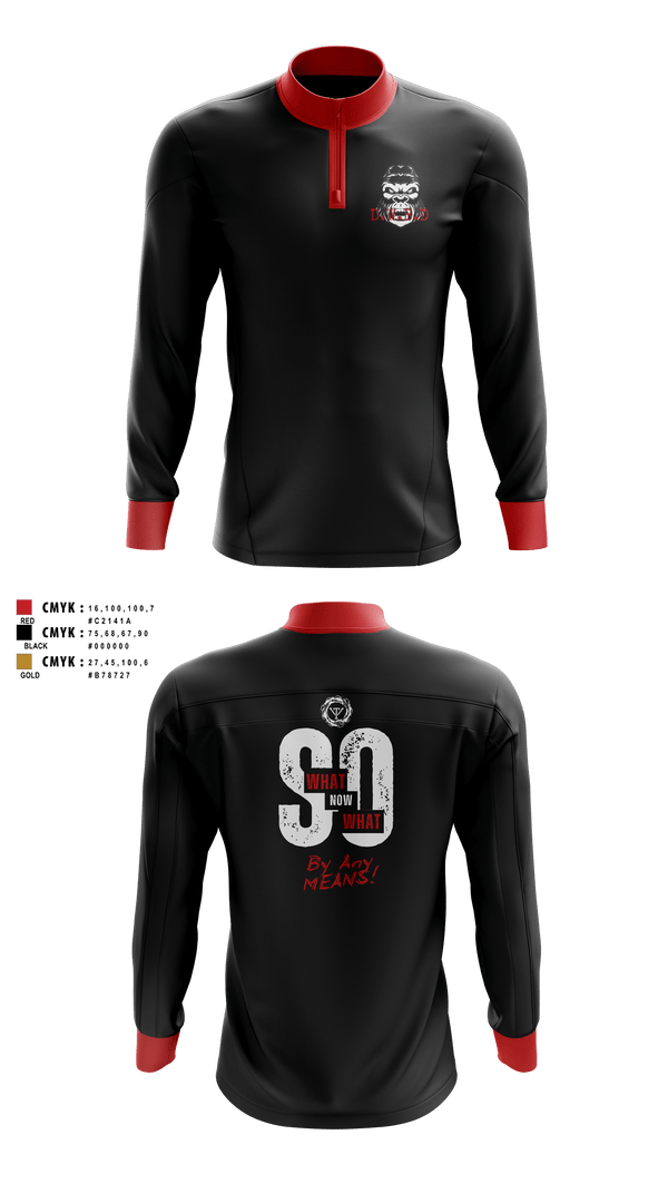 Quarter Zip Jacket, TUNNEL VIZION, Spirit Store, Teamtime, Team time, sublimation, custom sports apparel, team uniforms, spirit wear, spiritwear, sports uniforms, custom shirts, team store, custom team store, fundraiser sports, apparel fundraiser