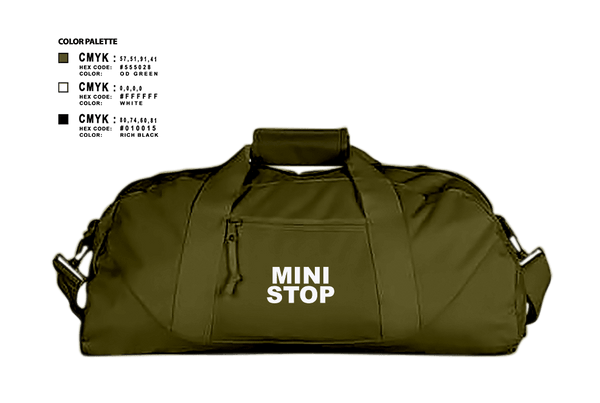 Duffle Bag, Mini stop, , Teamtime, Team time, sublimation, custom sports apparel, team uniforms, spirit wear, spiritwear, sports uniforms, custom shirts, team store, custom team store, fundraiser sports, apparel fundraiser