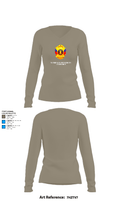 TS FEDERAL PRIVATE SECURITY & BODYGUARD 72741630 Women's Long Sleeve V-neck Shirt - 59