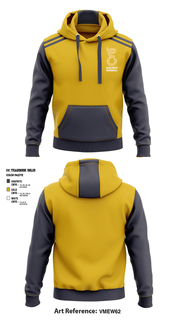 Hoodie, Electrics, Baseball, Teamtime, Team time, sublimation, custom sports apparel, team uniforms, spirit wear, spiritwear, sports uniforms, custom shirts, team store, custom team store, fundraiser sports, apparel fundraiser