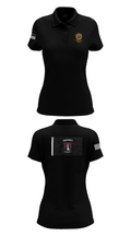 MARDET Fort Leonard Wood (FLW) DoD Interservice Non-Lethal Individual Weapons Instructor's Course Fort Leonard Wood Basic Military Police School House 85890627 Women's Short Sleeve Performance Polo  - 16