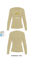 Greywolf 72018567 Women's Long Sleeve V-neck Shirt - 82