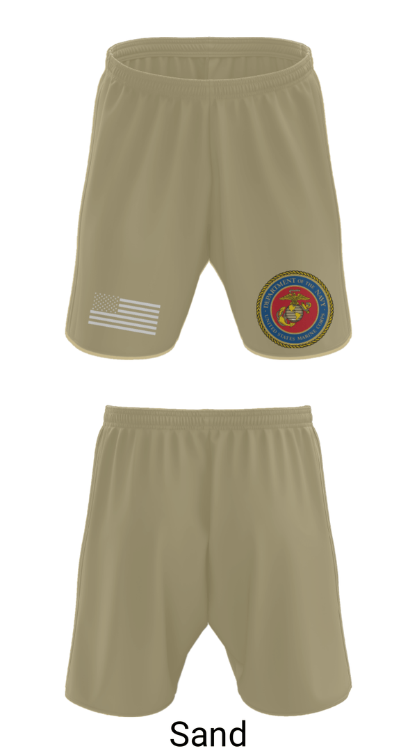 Athletic Shorts With Pockets, 189/34th unit, Marines, Teamtime, Team time, sublimation, custom sports apparel, team uniforms, spirit wear, spiritwear, sports uniforms, custom shirts, team store, custom team store, fundraiser sports, apparel fundraiser