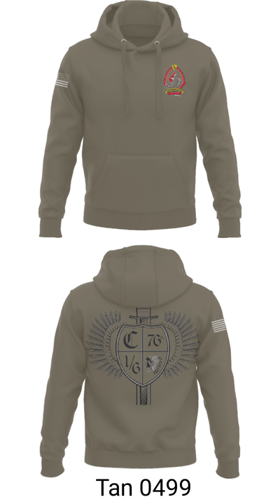 1/6 Charlie company 57623545 Hoodie - 78