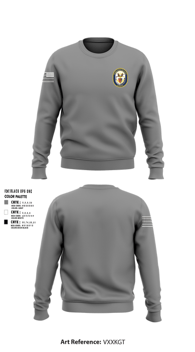 Tabb NJROTC 42524039 Crew Neck Sweatshirt - 20