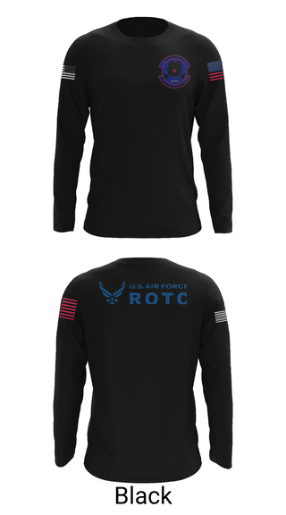 Long Sleeve Performance Shirt, Detachment 035, Air Force, Teamtime, Team time, sublimation, custom sports apparel, team uniforms, spirit wear, spiritwear, sports uniforms, custom shirts, team store, custom team store, fundraiser sports, apparel fundraiser