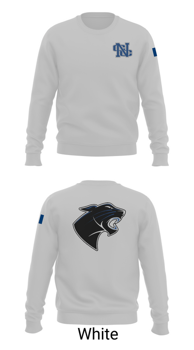 Nouvel Catholic Central High School Bowling 3430420 Crew Neck Sweatshirt - 2