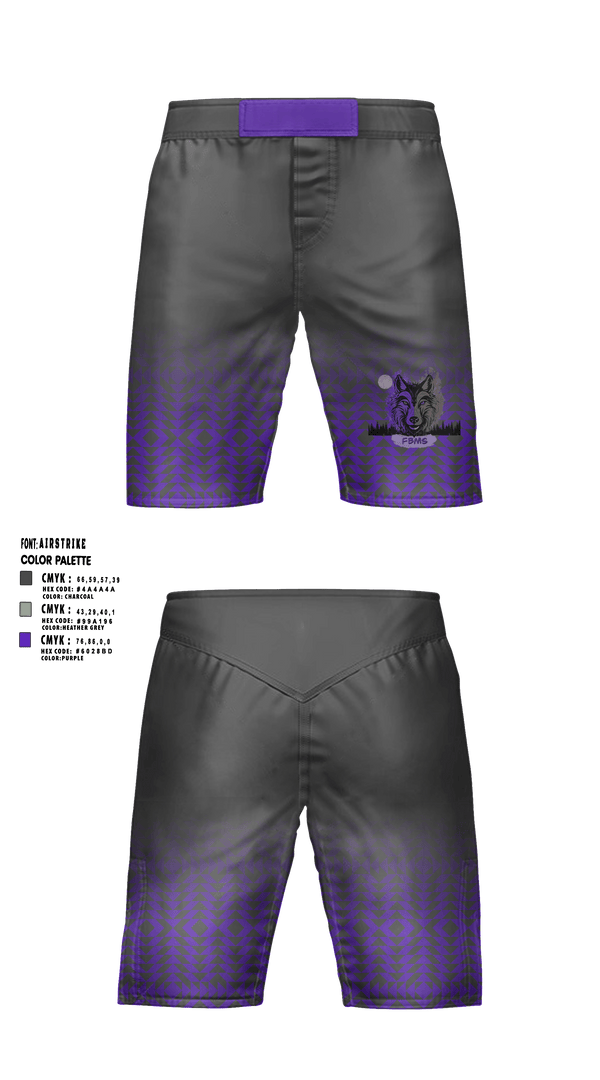 Fight Shorts, Fort Bragg Middle School, Wrestling, Teamtime, Team time, sublimation, custom sports apparel, team uniforms, spirit wear, spiritwear, sports uniforms, custom shirts, team store, custom team store, fundraiser sports, apparel fundraiser
