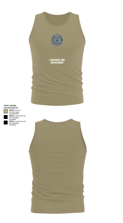 Lakewood Fire Department 1009928 Tank Top - 99