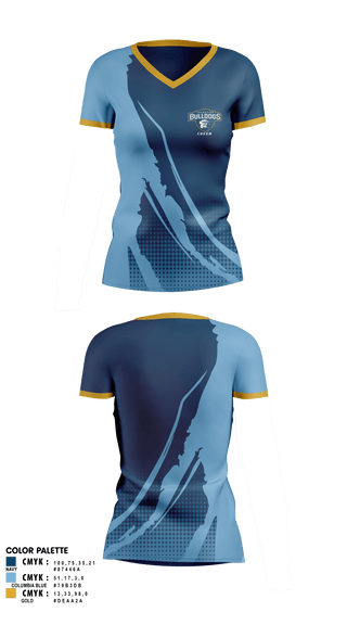 Womens Short Sleeve Vneck Shirt, Grandview Middle School Cheer, Cheer, Teamtime, Team time, sublimation, custom sports apparel, team uniforms, spirit wear, spiritwear, sports uniforms, custom shirts, team store, custom team store, fundraiser sports, apparel fundraiser