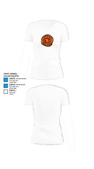 Women's Short Sleeve Vneck Shirt, Wilmington High School Volleyball, Women's Volleyball, Teamtime, Team time, sublimation, custom sports apparel, team uniforms, spirit wear, spiritwear, sports uniforms, custom shirts, team store, custom team store, fundraiser sports, apparel fundraiser