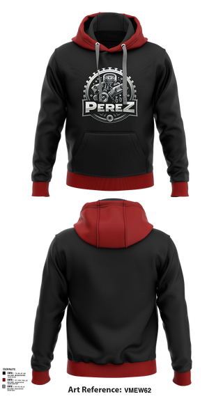Hoodie, PÉREZ MOTORS, , Teamtime, Team time, sublimation, custom sports apparel, team uniforms, spirit wear, spiritwear, sports uniforms, custom shirts, team store, custom team store, fundraiser sports, apparel fundraiser