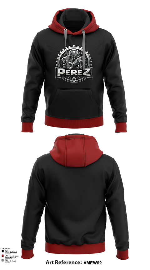 Hoodie, PÉREZ MOTORS, , Teamtime, Team time, sublimation, custom sports apparel, team uniforms, spirit wear, spiritwear, sports uniforms, custom shirts, team store, custom team store, fundraiser sports, apparel fundraiser