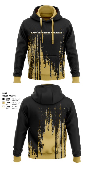East Tennessee Valkyrie 37111388 Hoodie - 1