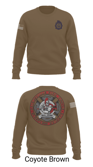 Crew Neck Sweatshirt, GFR Station 3, Fire Department, Teamtime, Team time, sublimation, custom sports apparel, team uniforms, spirit wear, spiritwear, sports uniforms, custom shirts, team store, custom team store, fundraiser sports, apparel fundraiser