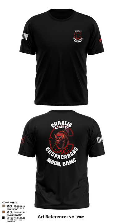 C Co Chupacabras Short Sleeve Performance Shirt - 6