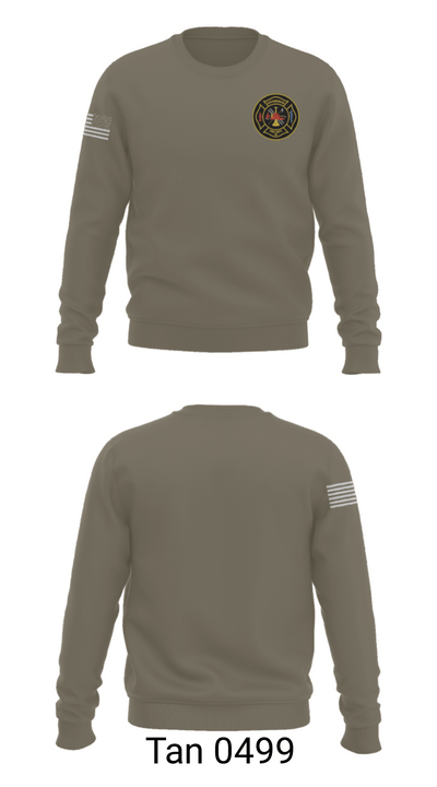 Ravenswood Volunteer Fire Department 47205715 Crew Neck Sweatshirt - 65