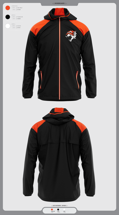 Orangeville Bengals 24566485 Windbreaker - 2