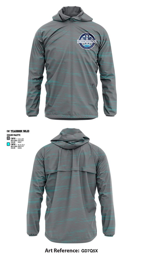 Windbreaker, Ray piping solutions LLC, , Teamtime, Team time, sublimation, custom sports apparel, team uniforms, spirit wear, spiritwear, sports uniforms, custom shirts, team store, custom team store, fundraiser sports, apparel fundraiser