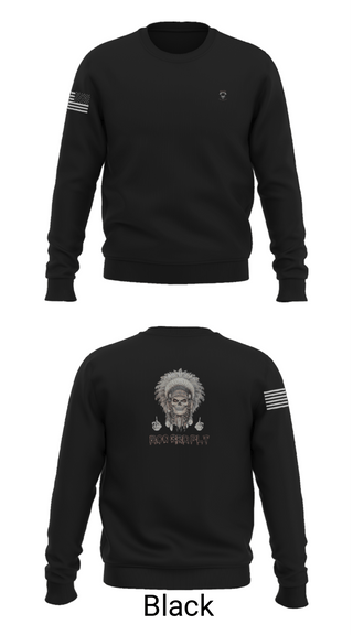 Crew Neck Sweatshirt, 1/149th BCO INF REG 3rd PLT, Army, Teamtime, Team time, sublimation, custom sports apparel, team uniforms, spirit wear, spiritwear, sports uniforms, custom shirts, team store, custom team store, fundraiser sports, apparel fundraiser