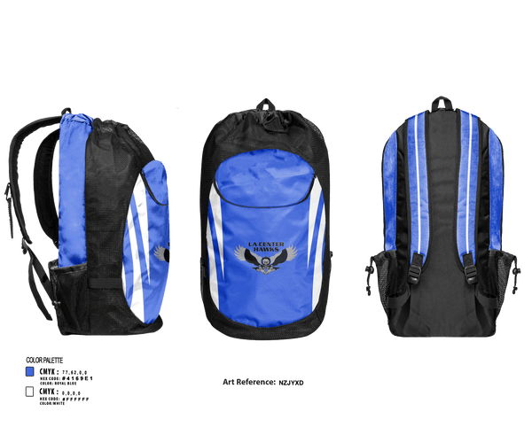 Gear Bag, La Center Middle School Volleyball, Women's Volleyball, Teamtime, Team time, sublimation, custom sports apparel, team uniforms, spirit wear, spiritwear, sports uniforms, custom shirts, team store, custom team store, fundraiser sports, apparel fundraiser
