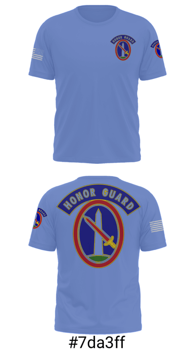 3RD U S Infantry Brigade 54661375 Short Sleeve Performance Shirt - 19