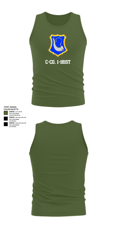 C-Co. 1-181st 51621268 Tank Top - 56