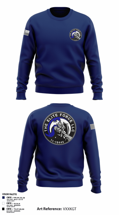 The Elite Force Llc 33160715 Crew Neck Sweatshirt - 4