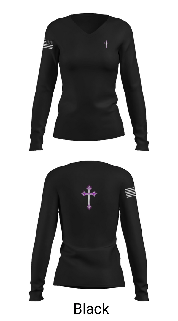 Women's Long Sleeve Vneck Shirt, Jellyfam, Men's Basketball, Teamtime, Team time, sublimation, custom sports apparel, team uniforms, spirit wear, spiritwear, sports uniforms, custom shirts, team store, custom team store, fundraiser sports, apparel fundraiser