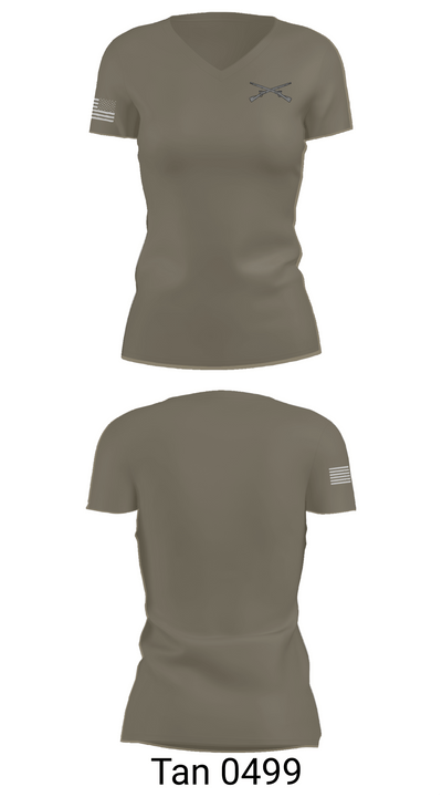 C-CO 1-178 INF 96532163 Women's Short Sleeve V-neck Shirt - 68