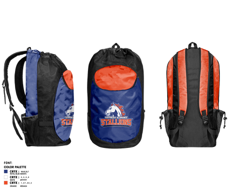 Gear Bag, Southeast Alamance High School Wrestling, Wrestling, Teamtime, Team time, sublimation, custom sports apparel, team uniforms, spirit wear, spiritwear, sports uniforms, custom shirts, team store, custom team store, fundraiser sports, apparel fundraiser